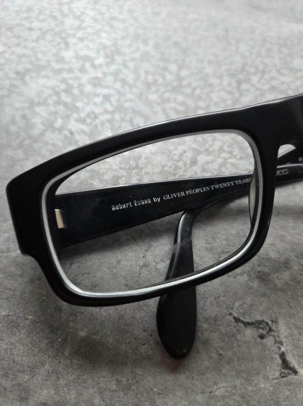 Oliver Peoples X Robert Evans 20 Years Matte Black Polarized Glasses 56 17-135